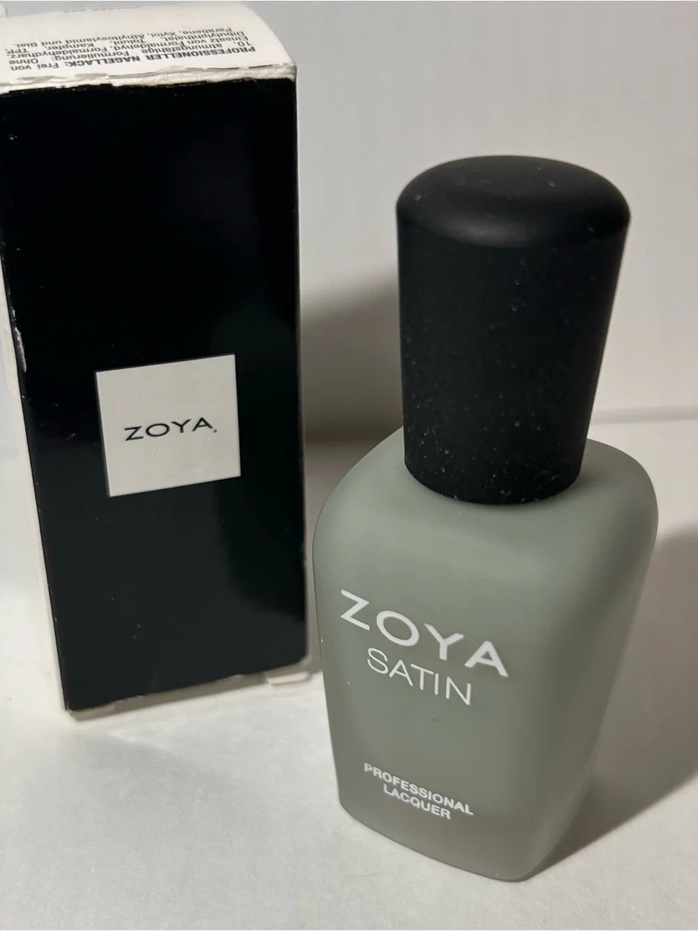 NWOT/NIB Zoya Satin Nail Lacquer - Sage Green. Matte - Picture 3 of 8